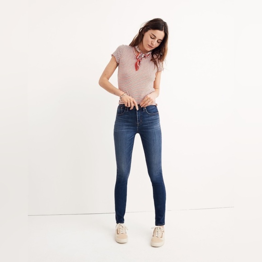 Madewell 10" High Rise Skinny Jeans sz 24